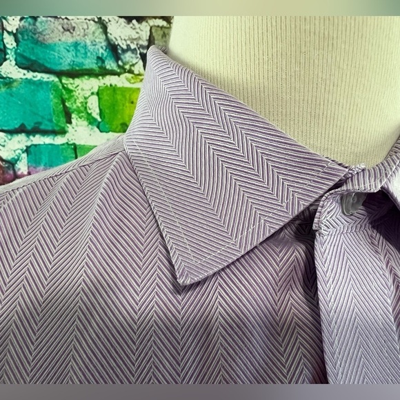 Robert Graham Classic Fit Shirt Size Size M MISSING A BUTTON - Picture 3 of 13